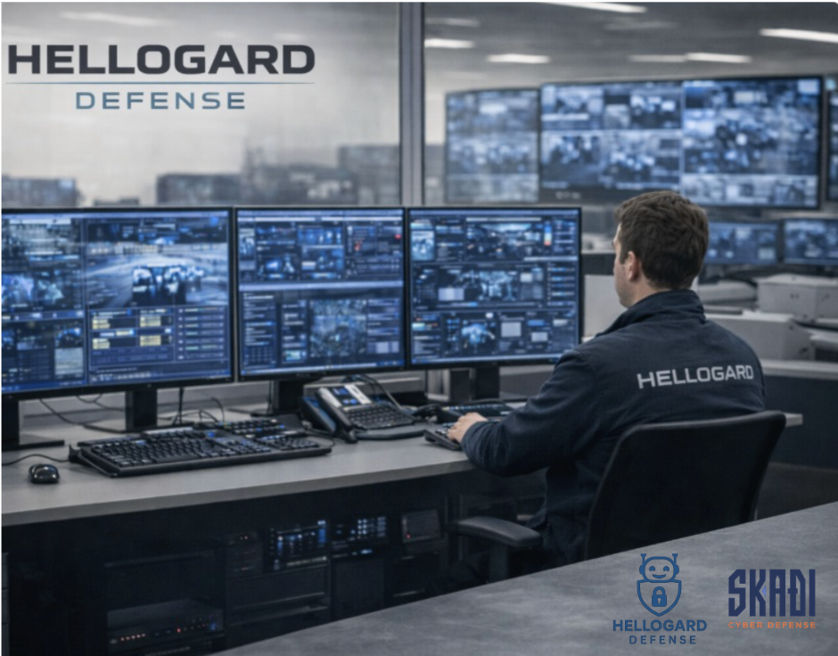 SKADI and HelloGard Robotics Partner to Embed Autonomous Cybersecurity in Robotics
